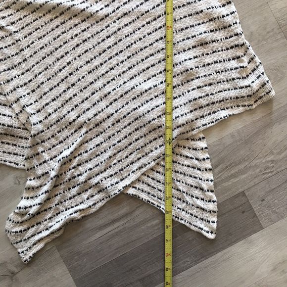 About a Girl SOFT Sleeveless Hoodie Drape Front Cardigan sz Lg Boho Lagenlook - Picture 6 of 6